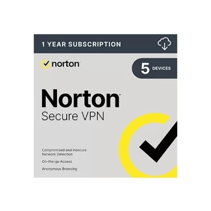 Norton Secure VPN for up to 5 Devices 2026